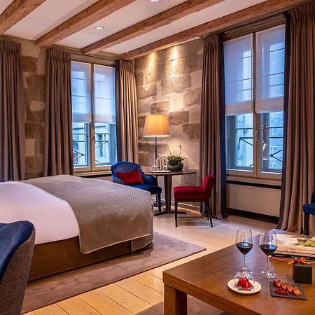 Hotel Les Armures Женева Екстер'єр фото Deluxe room