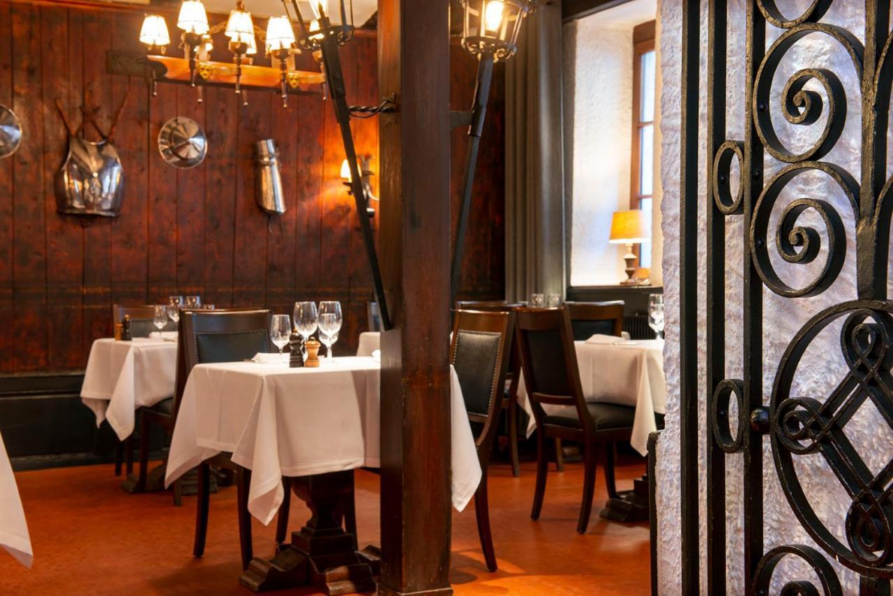 Hotel Les Armures Женева Екстер'єр фото Interior of the restaurant